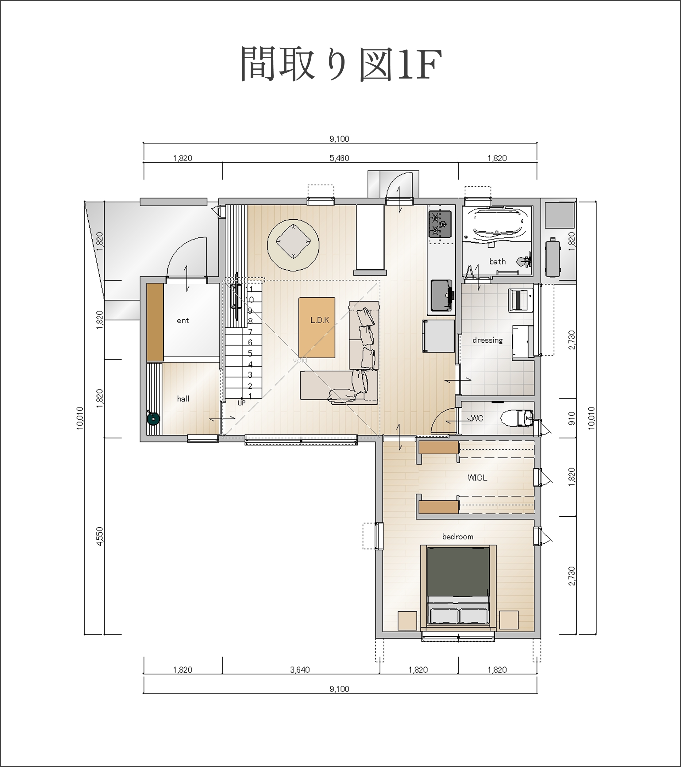間取り図1F