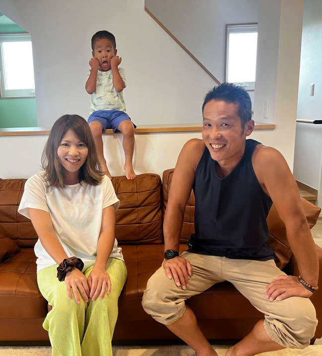 アクティブファミリーの大人かっこいい家